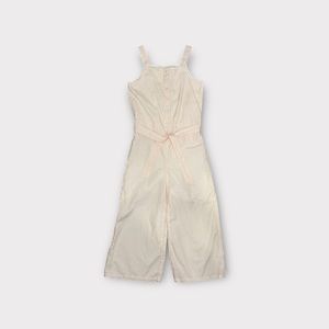 Gymboree Pink Pinstripe Wide Leg Romper